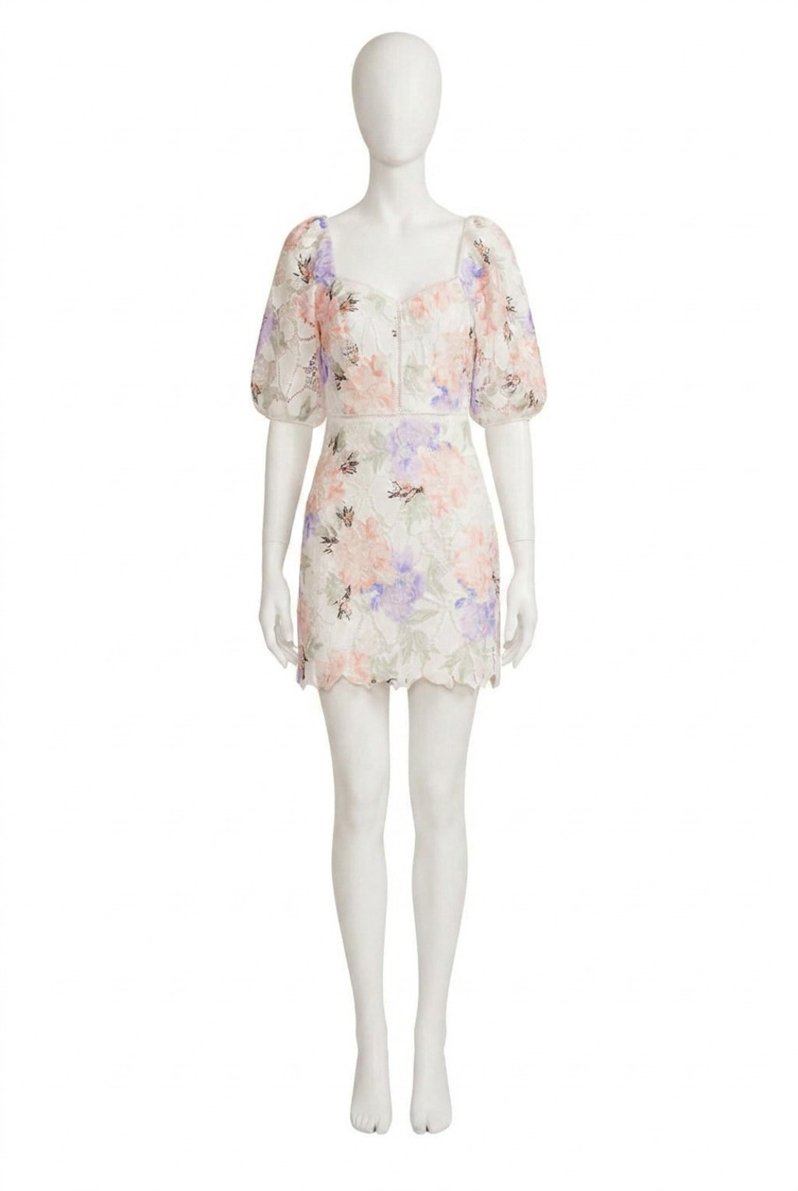 NEW LUCY PARIS elaine floral dress in multi floral